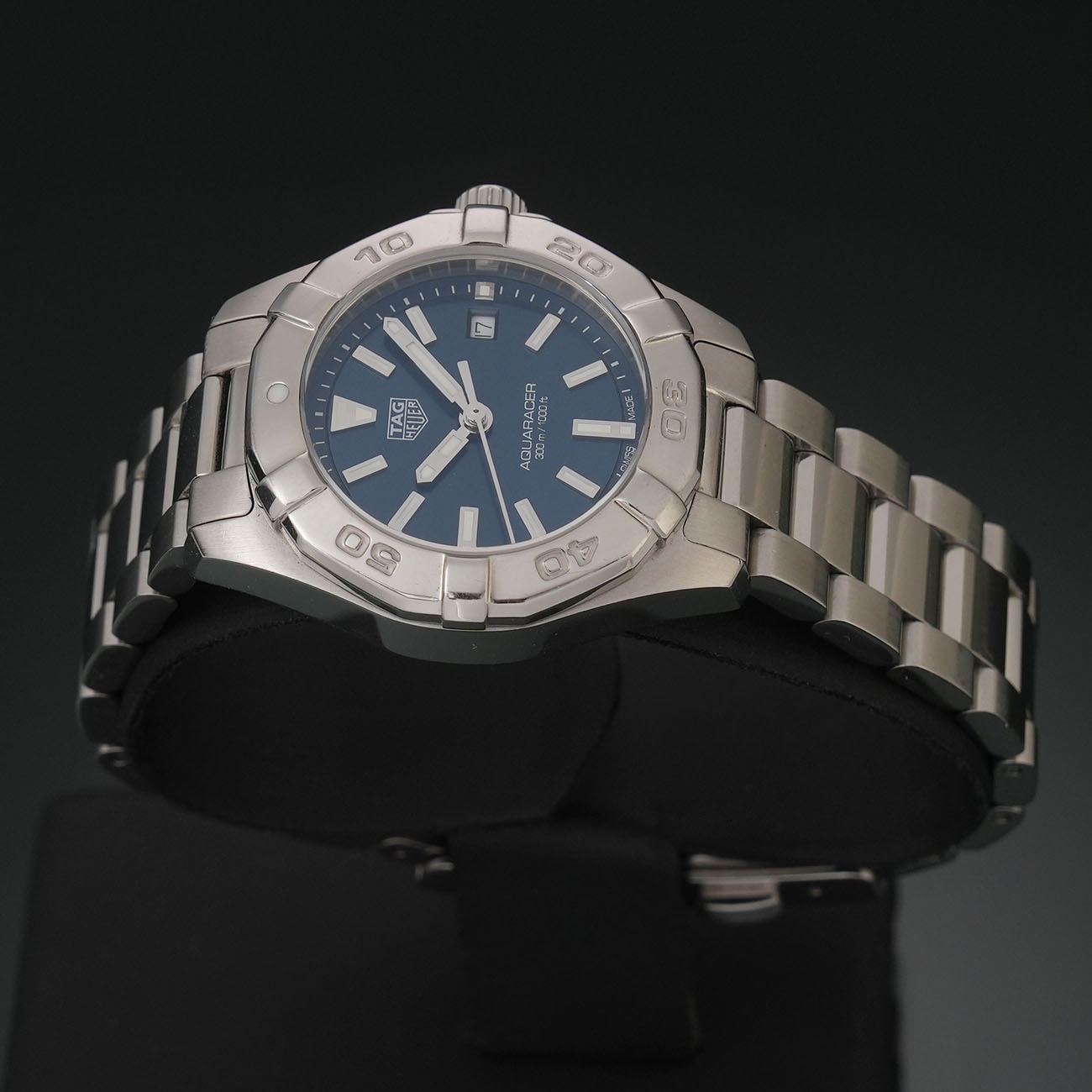 TAG HEUER(USED)태그호이어 아쿠아레이서 스틸 쿼츠 27mm WBD1412